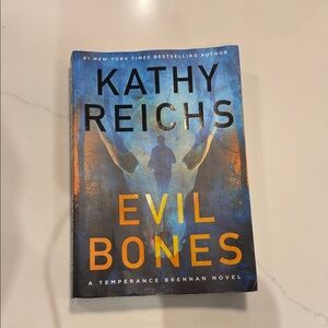 Orange and Blue Hardcover Book